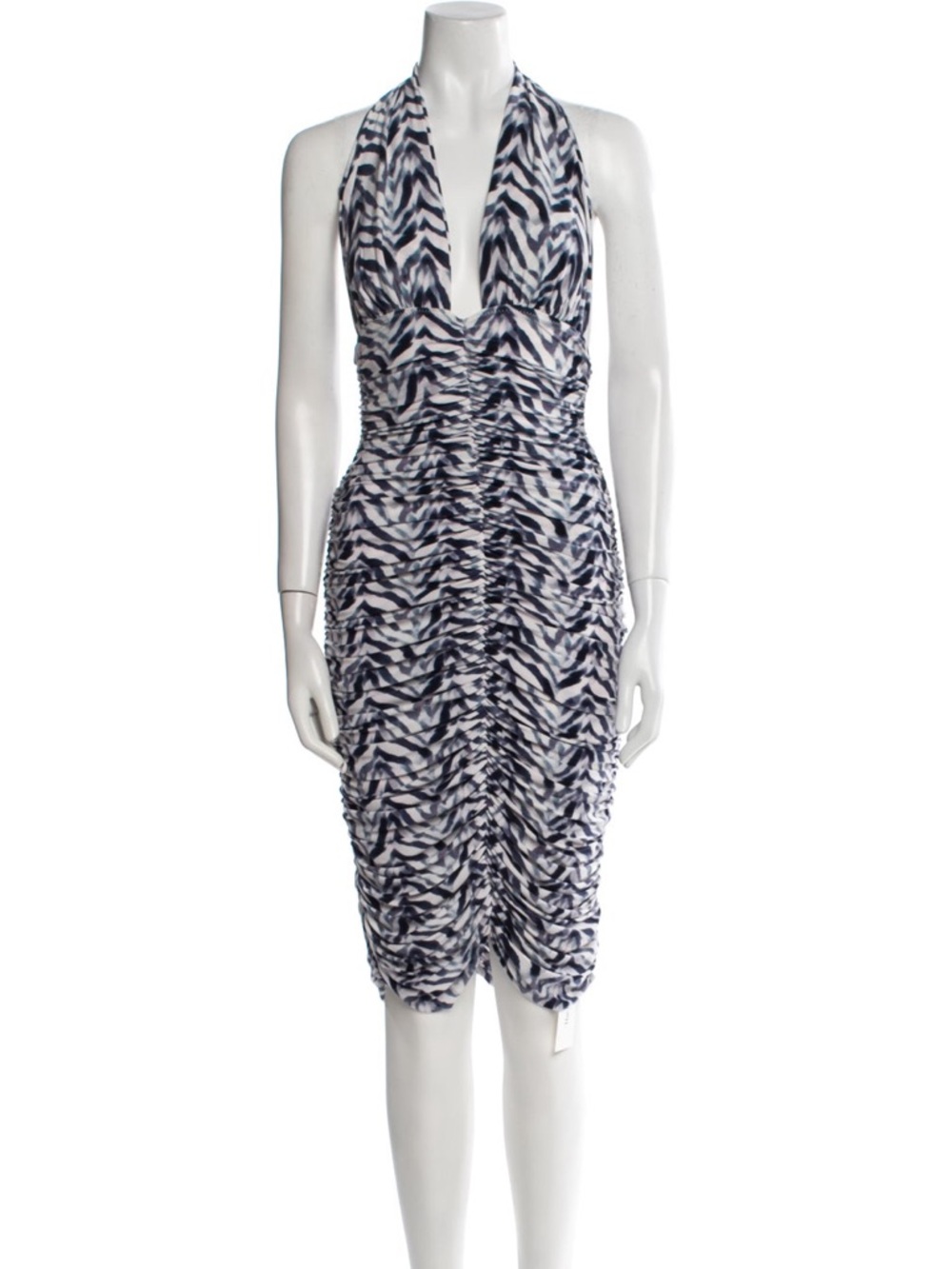 Norma Kamali Halter Slinky to Knee